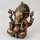 Handcrafted Brass Lord Ganesha Idol for Home Temple