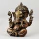 Handcrafted Brass Lord Ganesha Idol for Home Temple