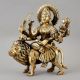 Handcrafted Maa Durga Sherawali Brass Statue