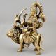 Handcrafted Maa Durga Sherawali Brass Statue