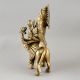 Handcrafted Maa Durga Sherawali Brass Statue