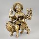 Handcrafted Maa Durga Sherawali Brass Statue