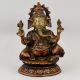Handcrafted Vighnaharta Ganesh Brass Idol with Mushak Ji