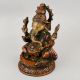 Handcrafted Vighnaharta Ganesh Brass Idol with Mushak Ji