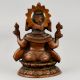 Handcrafted Vighnaharta Ganesh Brass Idol with Mushak Ji