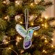 Set of 4 Handmade Bird Hanging Ornaments