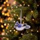Set of 4 Handmade Bird Hanging Ornaments