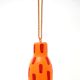 Handmade Wooden Orange Carrot Christmas Ornament