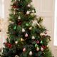 25 Pieces Vintage Glass Pear Christmas Hanging Ornament Set