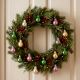 Set of 12 Handmade Multicolour Glass Pear Christmas Hanging Ornaments