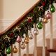 Set of 12 Vintage Multicolour Glass Pear Christmas Hanging Ornaments