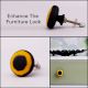 Antique Yellow Resin Knob