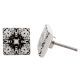 Black Square Knob