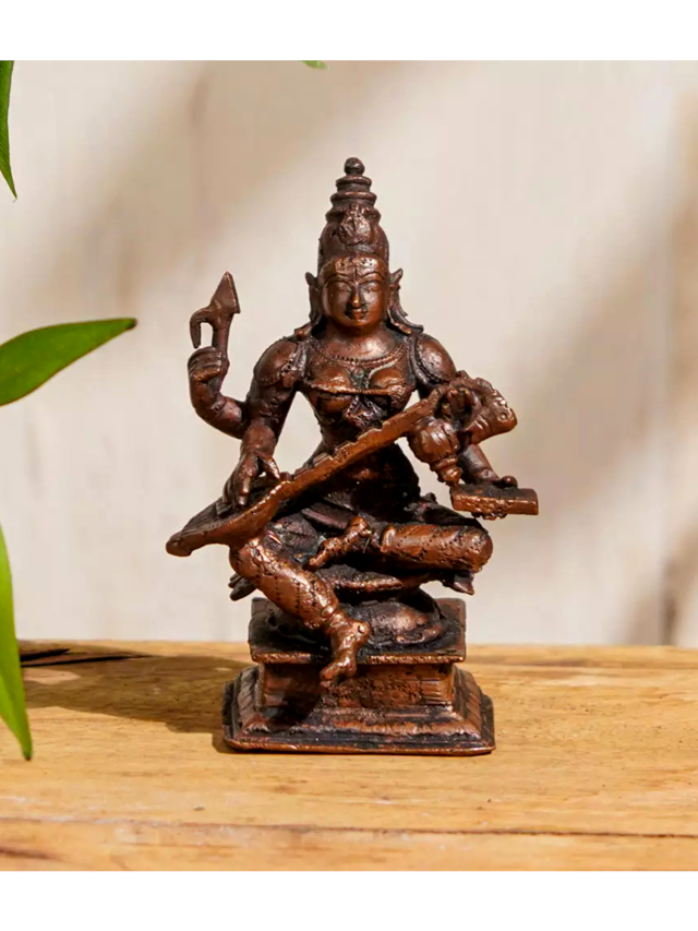 Divine Craftsmanship: How Are Maa Saraswati Statues Made?