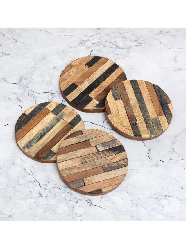 Thoughtful Ways to Weave Coasters Into Your Decor Story